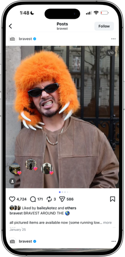 BRAVEST — Native UGC
